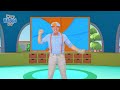 BLIPPI THE BIRTHDAY MOON MONSTER!📖Blippi📖 Moonbug Kids📖 Learning Corner