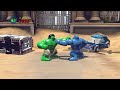 Hulk vs All Big-Fig Characters in LEGO Marvel Super Heroes