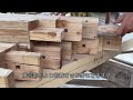 [Warehouse #7] Cutting the wood for the roof assembly using Japanese carpentry skills