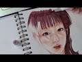 Easy way to coloring with markers smoothly 🍧 beginner friendly tutorial