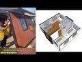 Buy Tiny Expandable Prefab House to Live in 1 Bathroom, 2 Rooms  1 Kitchen- Foldable House,