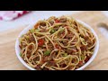 MINCED MEAT SPAGHETTI | MINCED MEAT PASTA | SPAGHETTI MINCE | THE KITCHEN MUSE