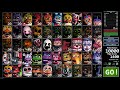 HELP ME!!!|Ultimate Custom Night All Jumpscares Speedrun