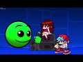 ALL GEOMETRY DASH CHARACTERS | FNF Character Test | Gameplay VS Playground