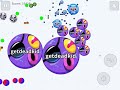 Agar.io Mobile - DONT SPLIT FOR IT!! BEST TROLL TO THE TOP