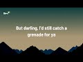 Bruno Mars - Grenade (Lyrics)