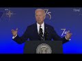 Biden Announces Plan at NATO Summit to Send Ukraine More Air Defense Systems