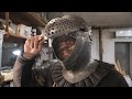 One-piece forging helmet. How to make armour