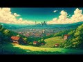 City Overlook Study Music 🌆 | Summer Breeze & Urban Views, Relaxing Anime Lofi for Focus and Reading
