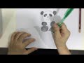 panda drawing