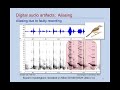 Digital audio artifacts 2 - Aliasing