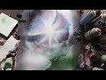 Galatic Edge | SPRAY PAINT ART BY Artist Senju