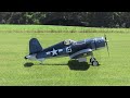 Warbirds and Classics Over Fredericksburg 2024 CARF Models Corsairs Flying Formation