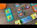 Spongebob Squarepants Unboxing Blind Capsules Toy Review ASMR