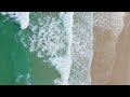 Ocean Waves(aerial view)-Soothing music for relaxing/meditating #selfcaremotivation #loveyourself