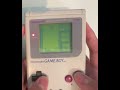 Playing Tetris on an old Game Boy!