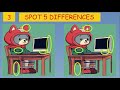 SPOT THE DIFFERENCE |   JAPANESE PUZZLE | 100 SECOND PUZZLE | #127