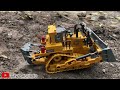 Test Drive Bulldozer, Excavator dan Truk Pasir Remote Control Terbaru