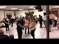 Side View 2 DMV Senior Hand Dancers & DJ Ernie G, American Legion, Cheverly, MD