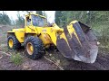 Valmet 872 Forwarder Rescue - Stuck In The Mud