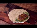 Veg Frankie Recipe - Street Style with Special Tikki | Veg Kathi Roll Recipe - Kids Lunch Box Meal
