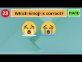 Find The Difference 🙉 | Emoji quiz