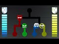 Stickman Tournament : War of Tribes - Marble & Ragdoll battle