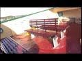 MV Freshwater battles massive 6M swell + SLOW MO (Manly Ferry)