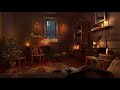 Cozy Room Ambience with Gentle Rain Sounds for Sleep, Study and Relax