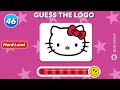 Guess the Logo in Seconds | 60 Famous Logos | Logo Quiz (2024)