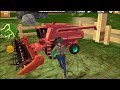 Harvester Tractor Farming Simulator 2021 #2 - Farm Harvester Tractor Driving - Android Gameplay