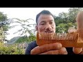 how to make wood comb.@Wangbapkonyak.