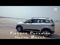 Renault Triber on Karde Beach, Dapoli.