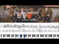 TREASURE (트레저/トレジャー) - '오렌지 (ORANGE)' Piano Cover 🎼🍊 [Sheet Music]