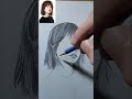 Learn to draw a girl's face using loomis method | drawing tutorial