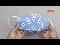 3D MASK | Very Cute Face Mask | Very Breathable Face Mask | Face Mask Sewing Tutorial