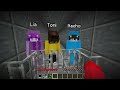 Encerrando a Mis Amigos 24h en una Burbuja en Minecraft