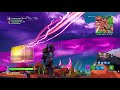 Fortnite Eddie Brock Skin and gold cube attacking another kevin