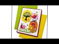 Colorful and Interactive Card Tutorial | Spellbinders Out & About Collection