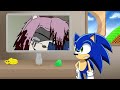 AMY WHAT HAPPENED TO YOU   Sonic Reacts There's Something About Amy Part 2 by mashed