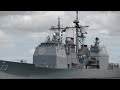 USS port royal ready to launch into battle. #unitedstates #usnavy #battleship #warships #fypシ #fypp