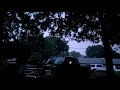 Big lightning and nighttime rain sounds in Florida