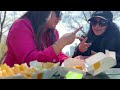 Rock Paper Scissors Food Challenge in High Park