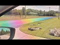 IRL rainbow road