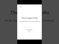 Three-Legged Polka | Original Composition for Orchestra