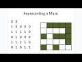 Java Recursion - Maze Solver Example