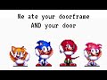 I ate your doorframe AND your door