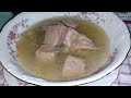 اللحمة مسلوقه بس الشوربه حكايه (   The meat is boiled, but the soup is a story ) من مطبخنا بكل بساطه