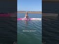 Olympian Nevin Harrison shows off sprint canoe | USA TODAY