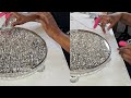 New! Crystal and Diamond DIY Dollar Tree Glam Décor and Decorative Tray | 2024 Glam Home Décor Ideas